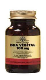 Solgar DHA Végétal 100 mg 30 Gélules Végétales