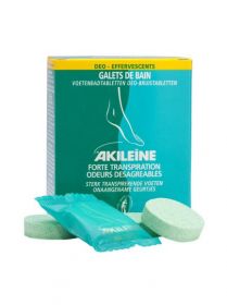 AKILEÏNE GALETS DE BAIN DEO EFFERVESCENTS