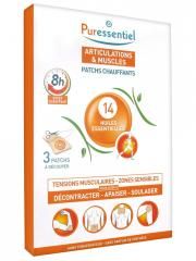 Puressentiel Articulations Patchs Chauffants aux 14 Huiles Essentielles 3 Patchs
