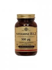Solgar Vitamine B 12 500 mcg 50 Gélules Végétales