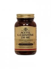 Solgar Acetyl-L-Carnitine 250 mg 30 Gélules Végétales