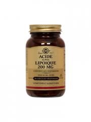 Solgar Acide Alpha Lipoïque 200 mg 50 Gélules Végétales