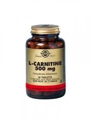 Solgar L-Carnitine 500 mg 30 Comprimés